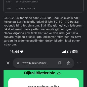 Olumsuz Hava Koşullarına Rağmen İptal Edilmeyen Etkinlik