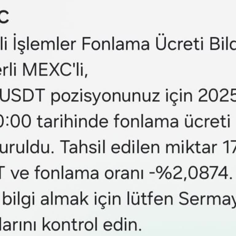Mexc Fonlama Ücretleri Hakkında Açıklama Bekleyen Müşteri Şikayeti
