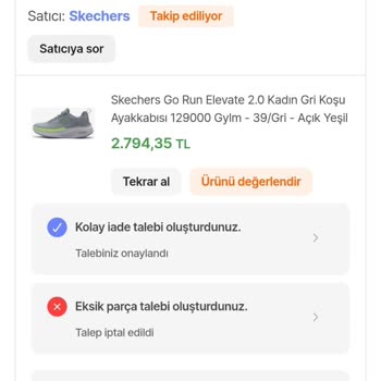 Hepsiburada'da Ayakkabı Ve Kargo Sorunlarıyla Hayal Kırıklığı