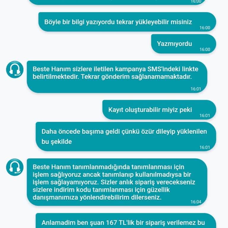 Watsons Uygulamasında Canlı Destek Ve Kayıp İndirim Puanı Sorunu