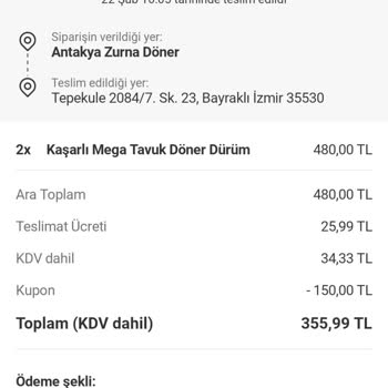 Sipariş İptali Ve Yanıltıcı Teslimat Bilgisi