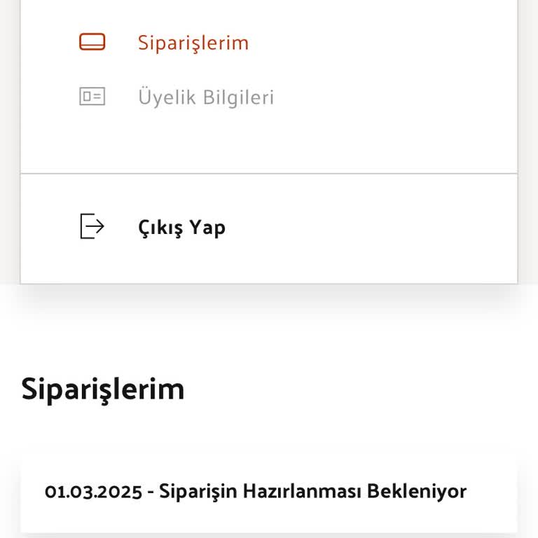 Sipariş İptali Ve Geri Ödeme Talebi