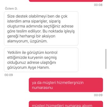 Yanlış Adrese Teslim Edilen Sipariş Ve Çözüm Bulunamaması