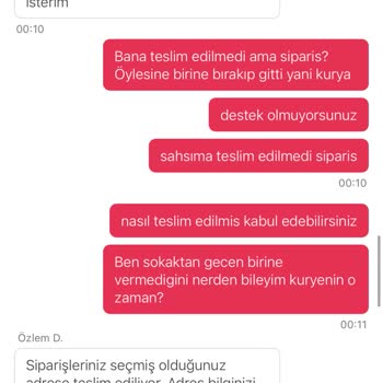Yanlış Adrese Teslim Edilen Sipariş Ve Çözüm Bulunamaması