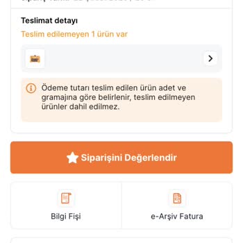 Bilgi Verilmeden İptal Edilen Sipariş Ve Kargo Ücreti Talebi