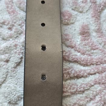 Derimod'dan Aldığım Kemerin Kalitesizliği Hayal Kırıklığına Uğrattı