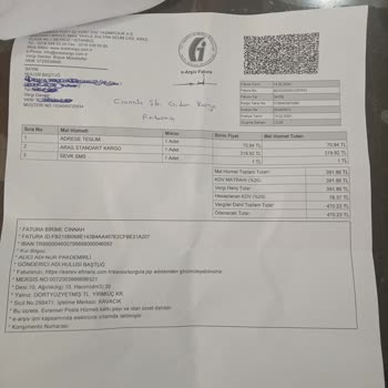 Aras Kargo'nun Hatalı Teslimat Ve Ekstra Ücret Sorunu