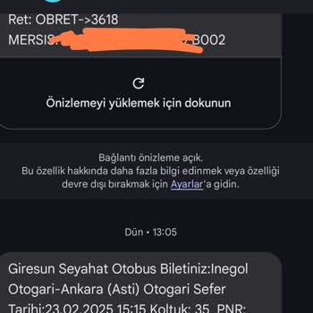 Giresun Seyahat Otobüs Rötarı İş Seyahatimi Mağdur Ediyor