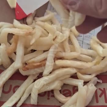Burger King Pişmemiş Patates Kızartması