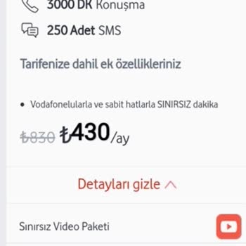 Vodafone'dan Eksik Hediye Paketi Sorunu
