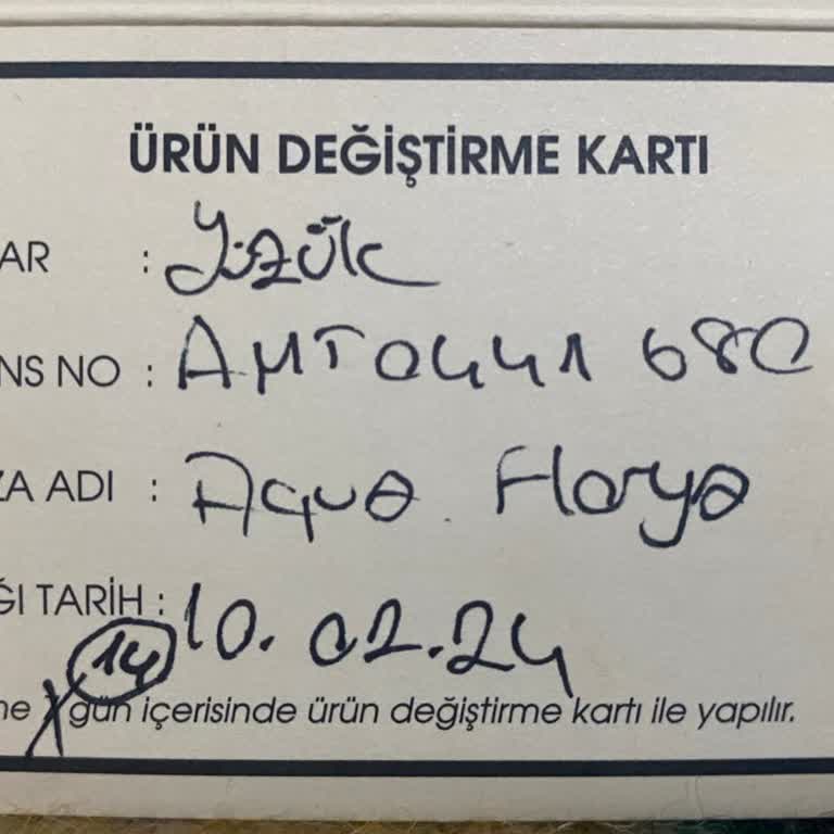 Yanlış Ölçü Ve Kalitesiz Ürünle Hayal Kırıklığı