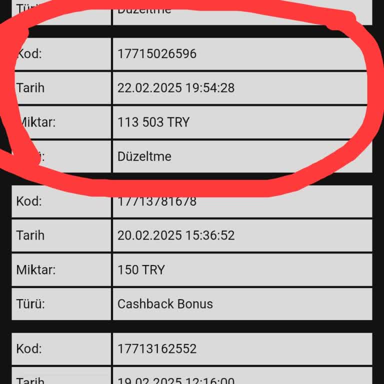 Kazançlarımın Silinmesi Ve Çekim Sınırı Sorunu