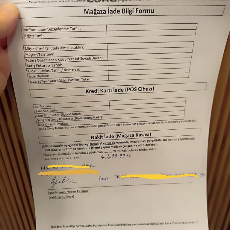 İade Sürecinde Müşteri Mağduriyeti