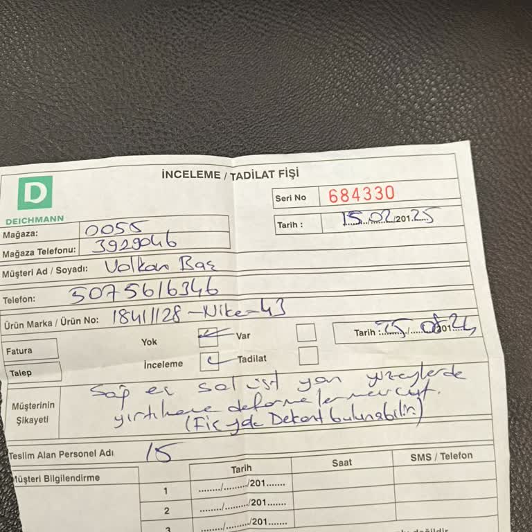 Deichmann'dan Aldığım Nike Ayakkabının Kalitesizliği Ve İade Sorunu