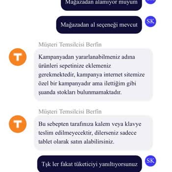 Stokta Olmayan Ürün Ve Yanıltıcı Bilgi