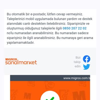 Sipariş İptali Ve Bilgilendirme Eksikliği