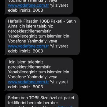 Vodafone'da Ek Paket Kabusu: İnternetsiz Günler