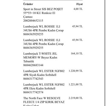 The North Face Polar Renk Değiştirme Sorunu