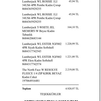 The North Face Polar Renk Değiştirme Sorunu