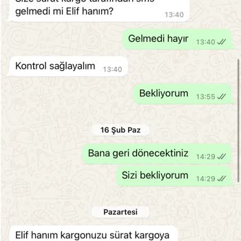 Kargo Sorunu Ve İletişimsizlik Mağduriyeti
