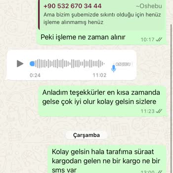 Kargo Sorunu Ve İletişimsizlik Mağduriyeti
