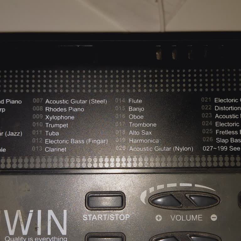 Kullanım Kılavuzu Eksikliği Nedeniyle Piyano Tonlarını Belirleyememe