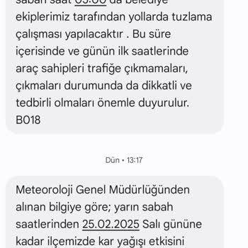 Arhavi Belediyesi'nden Gelen Mesajlar Rahatsız Ediyor