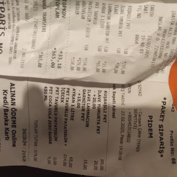 Eksik Ürün Ve Hijyen Sorunu: Edirne Pidem Hayal Kırıklığı