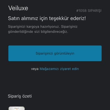 Veiluxetr Ürün Gönderilmedi
