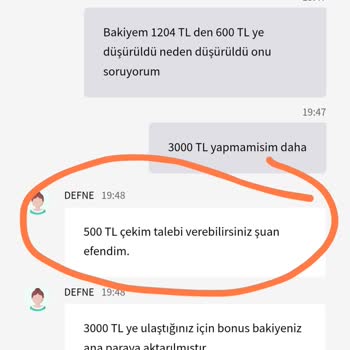 Bakiyem Neden Düşürüldü?