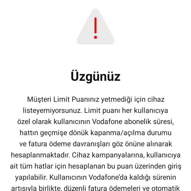 Müşteri Limit Uygulamaları ve Adaletsizlikler