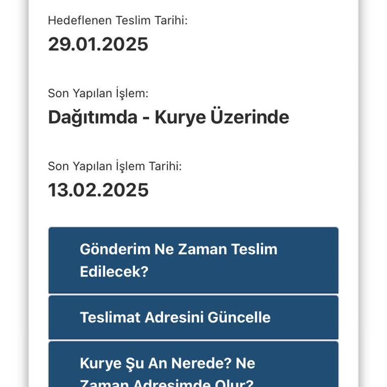 Kredi Kartım Bir Aydır Teslim Edilmedi