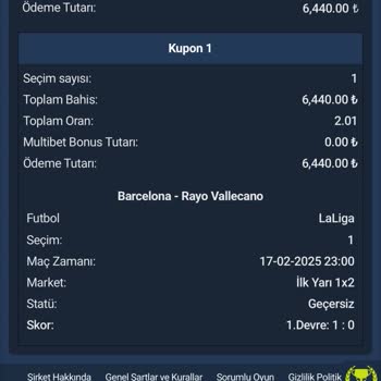 İmajbet Kuponumun Geçersiz Sayılması