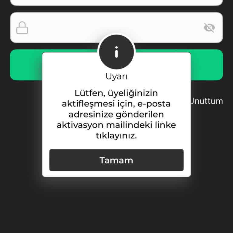 Üyelik Aktivasyonu Sorunu: Alışveriş Yapamıyorum!