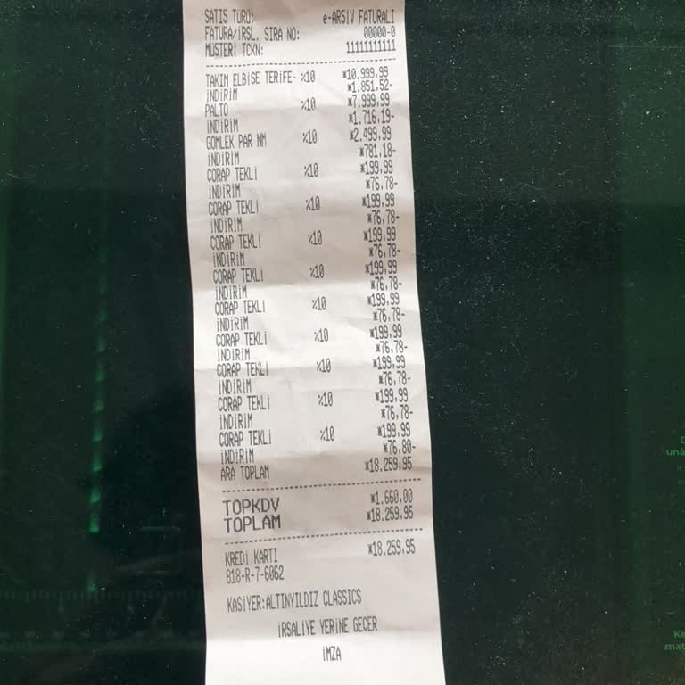 Altınyıldız Classics'te Yanlış Bilgilendirme Ve Ücretlendirme