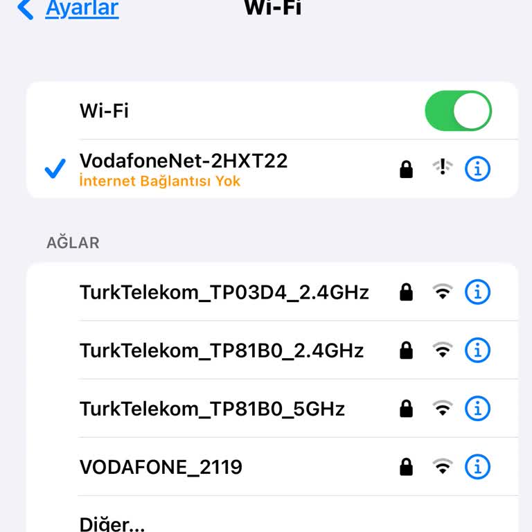 Vodafone'da Sürekli İnternet Kesintisi Sorunu