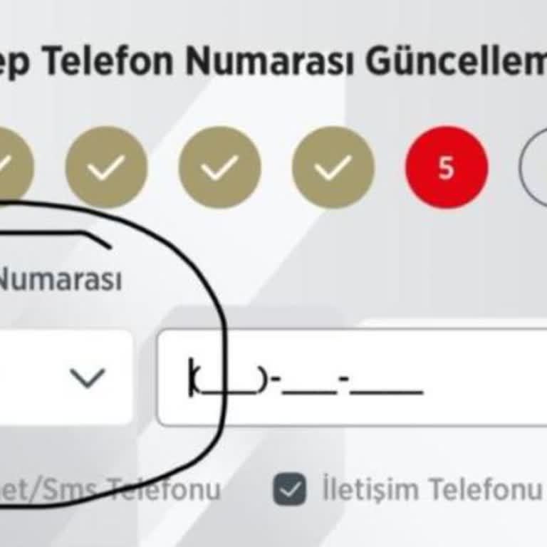 Yurt Dışından Numara Güncelleme Sorunu