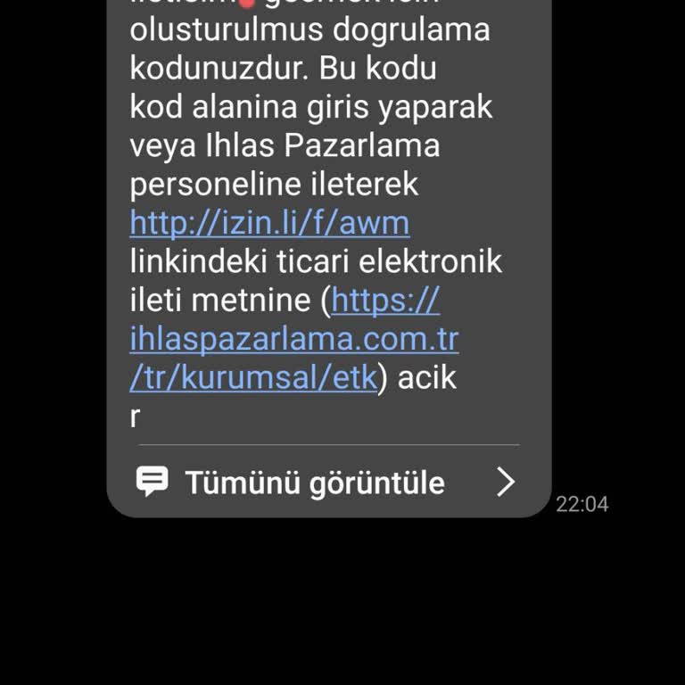 İzinsiz SMS Ve Kişisel Bilgi İhlali