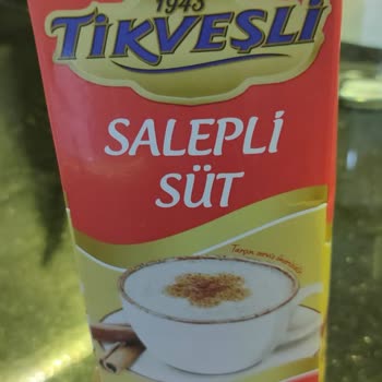 Tikveşli Salepli Süt Hayal Kırıklığı