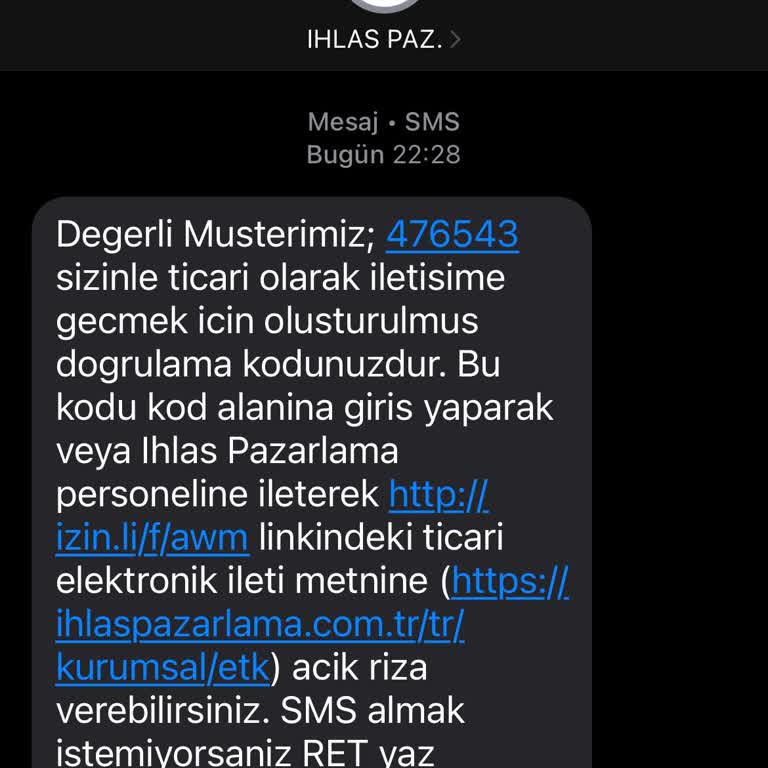 İstenmeyen SMS Ve Kişisel Bilgilerin İhlali