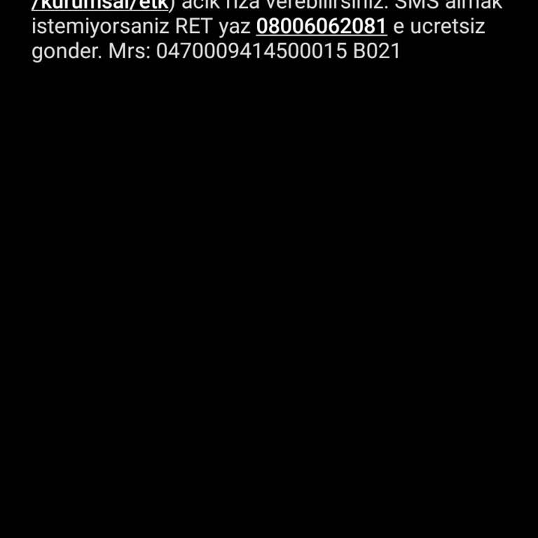 Rızam Dışında Gönderilen Onay Mesajı Ve Kişisel Veri İhlali