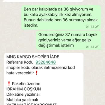 Yanlış Numara Gönderimi Ve Ekstra Kargo Ücreti Sorunu