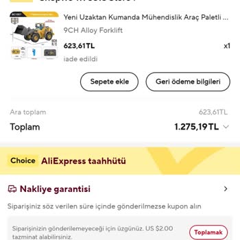 AliExpress'te Tekrarlanan Sipariş İptalleri Ve Fiyat Artışları