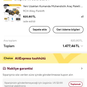AliExpress'te Tekrarlanan Sipariş İptalleri Ve Fiyat Artışları