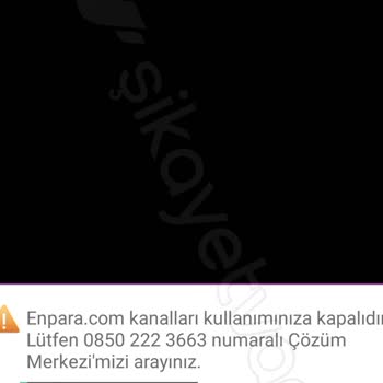 Enpara Hesaba Girişim Yok