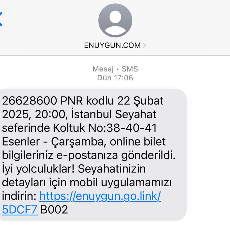 Enuygun.com Bilet Alımında Yaşanan Sorunlar