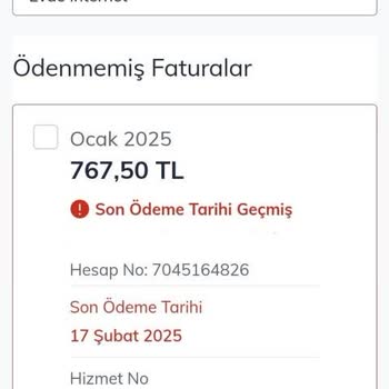 Türk Telekom Fatura Ceza Uygulaması Hakkında Şikayet