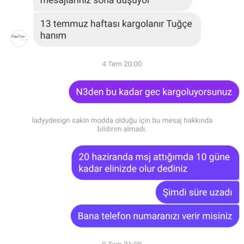 İnternetten Bebek Seti Alışverişinde Sorun