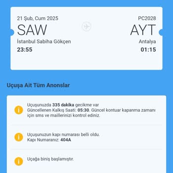 Uçakta Saatlerce Bekletilme Ve Eksik İkram Şikayeti