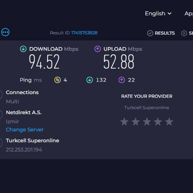 500Mbit İnternet Hızında Ani Düşüş Ve Kopma Sorunu